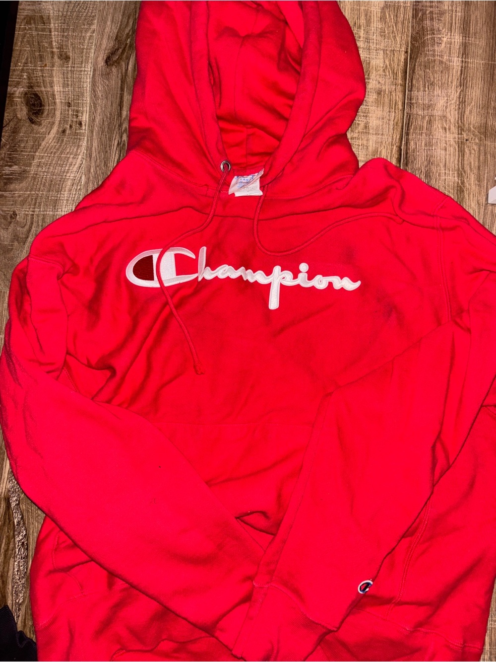 Champion Red Hoodie